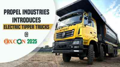 Propel Industries Introduces Electric Tipper Trucks at EXCON 2025